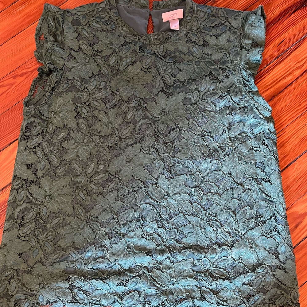 Loft Eyelet Blouse